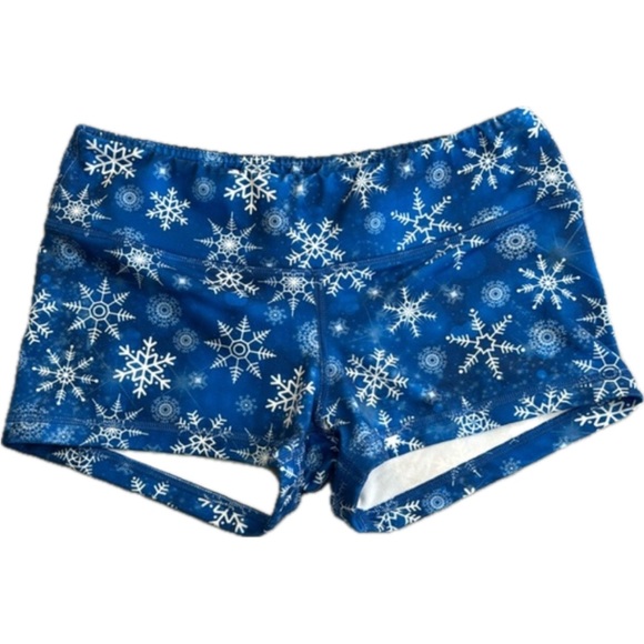 Fleo Snowflake Shorts (Original) Blue Size Medium - Picture 3 of 11